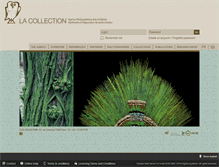 Tablet Screenshot of lacollection.eu
